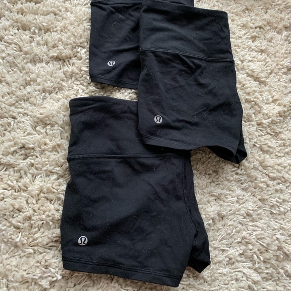 SOLD high waisted Lululemon shorts - Picture 1 of 5